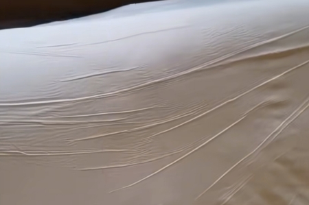 Why So These Wrinkles Happen At The End Of The Duvet Covers After Ironing?