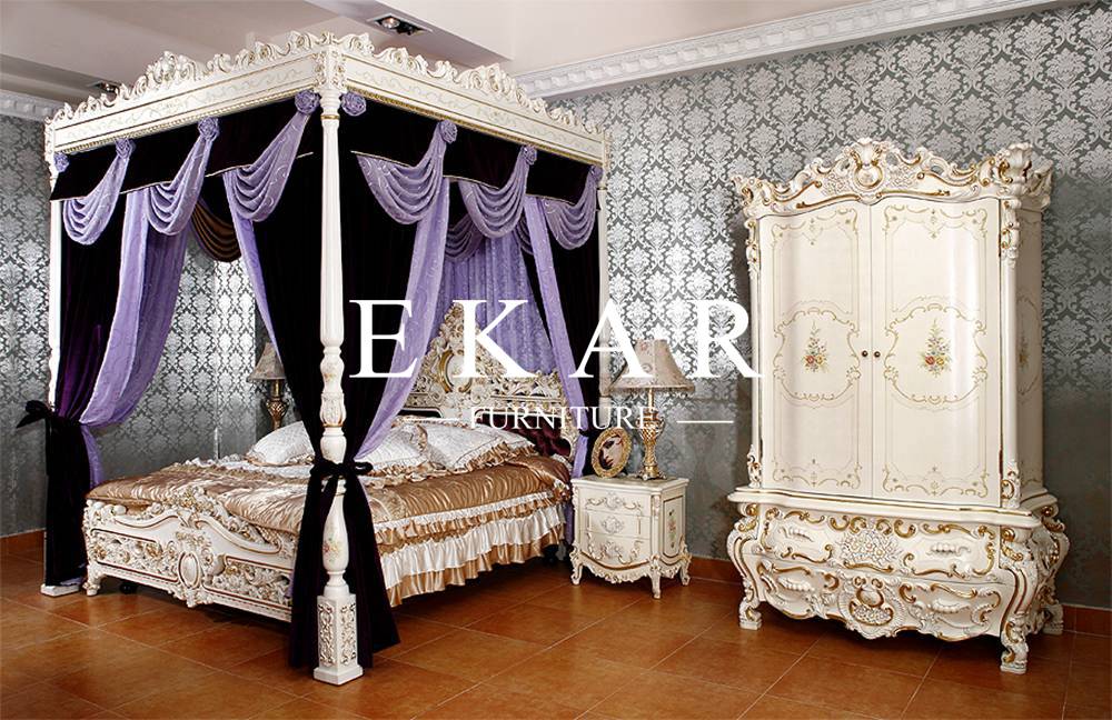 Luxury Princess Canopy Bed For Bedroom Furniture Beds