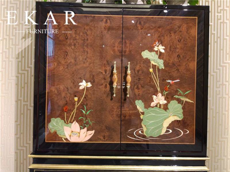 The Lotus Pond by Moonlight Series Multifunctional Cabinet