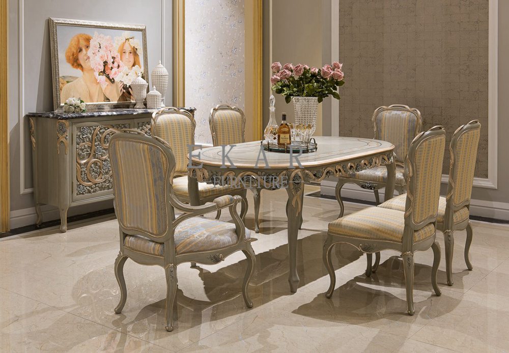 Modern Cream Colored Dining Room Furniture for Living room