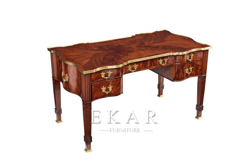 Luxury Classic Style Home Office Furniture Set Desk