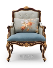 Luxury Royal Furniture Wooden Leisure Chair