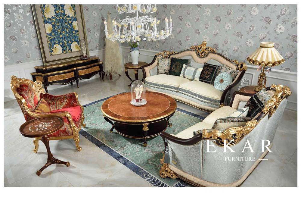 Classical Interior Design Sofa Set for Villa