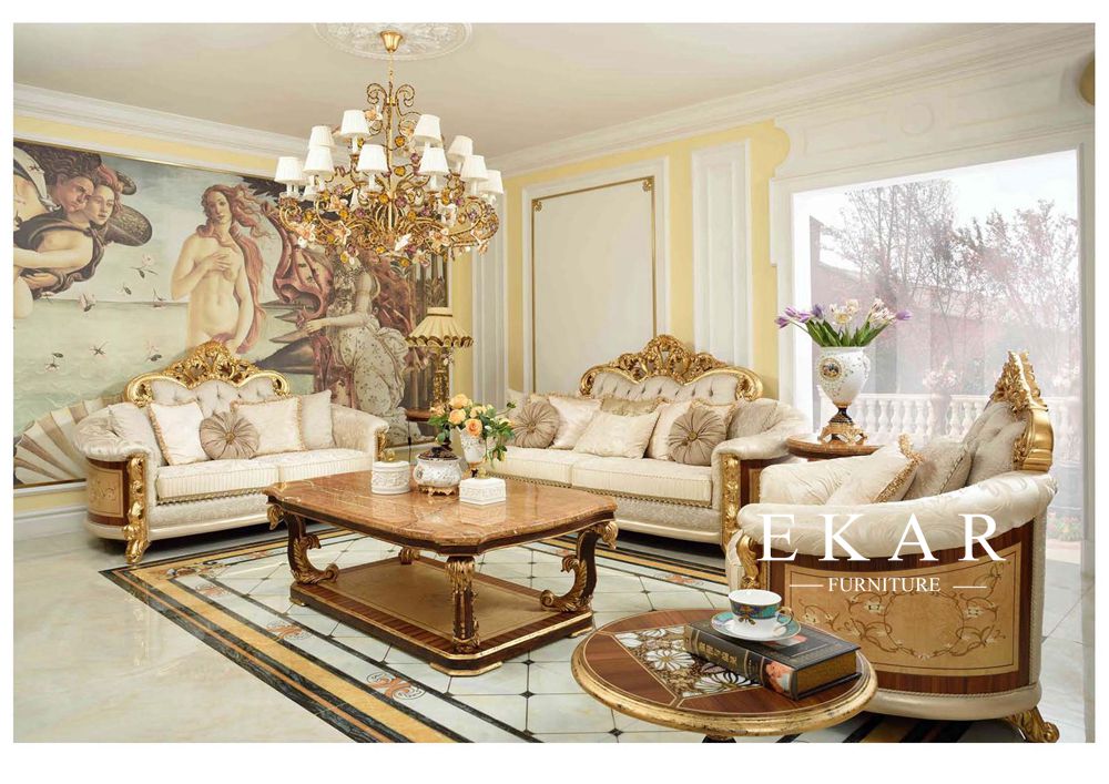 Classical Interior Design Sofa Set for Villa