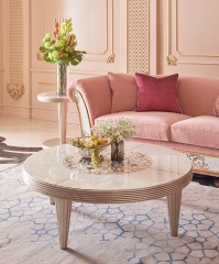 Royal Pink Fabric Couch Living Room Sofa