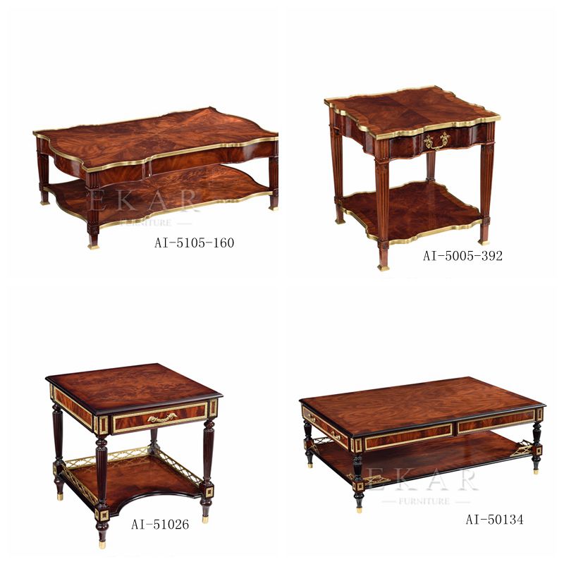 Classical Living Room Coffee Table Sets
