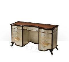 Antique Luxury Home Office Desk with Drawers