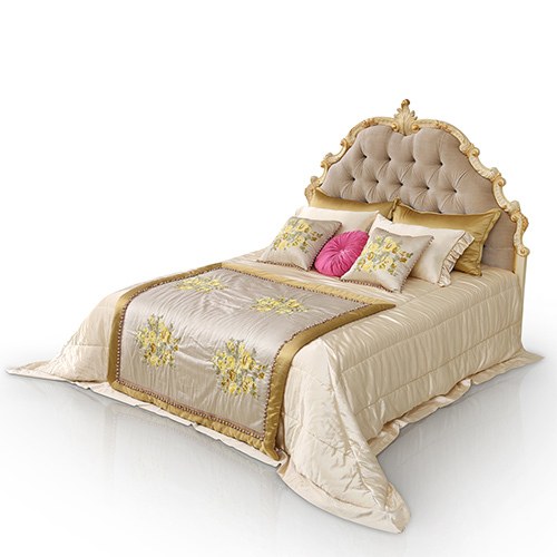 Full Size Tufted Upholstered Headboard King Bed Frames For Sale