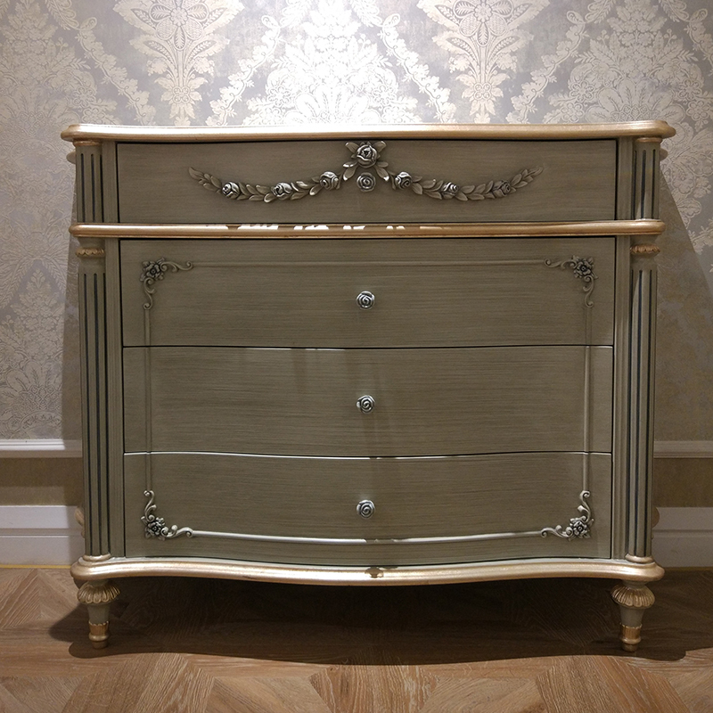 Classic Grey Bedroom Chest of Drawers