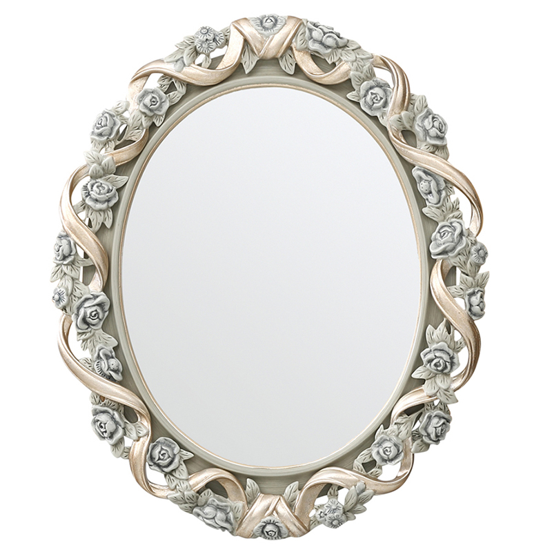 Floral Wooden Vanity Mirror/Wall Mirror/Makeup Mirror/Bedroom Mirror