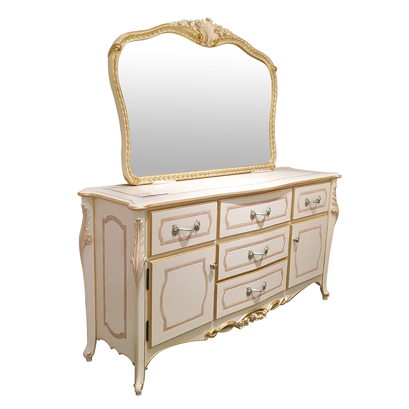 Big White Wooden Dwawer Chest/Dresser/Dresser Drawer/Bedroom Furniture