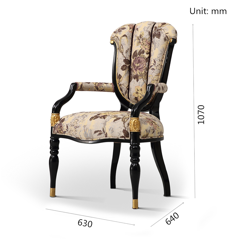 Best Value Flower Pattern Tufted Armchair Sale