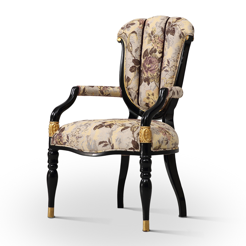 Best Value Flower Pattern Tufted Armchair Sale