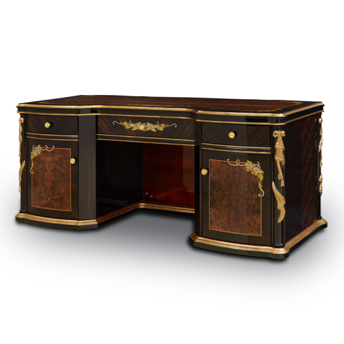 Classical Presidential Desk Office Furniture Wooden Desk Classic Desk