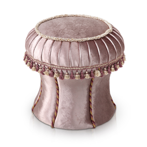 Vintage Pink Fabric Dressing Chair/Makeup Chair/Makeup Stool