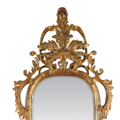 Slim Golden Framed Wooden Wall Mirror/Console Mirror/Bedroom Mirror/Decorative Mirror