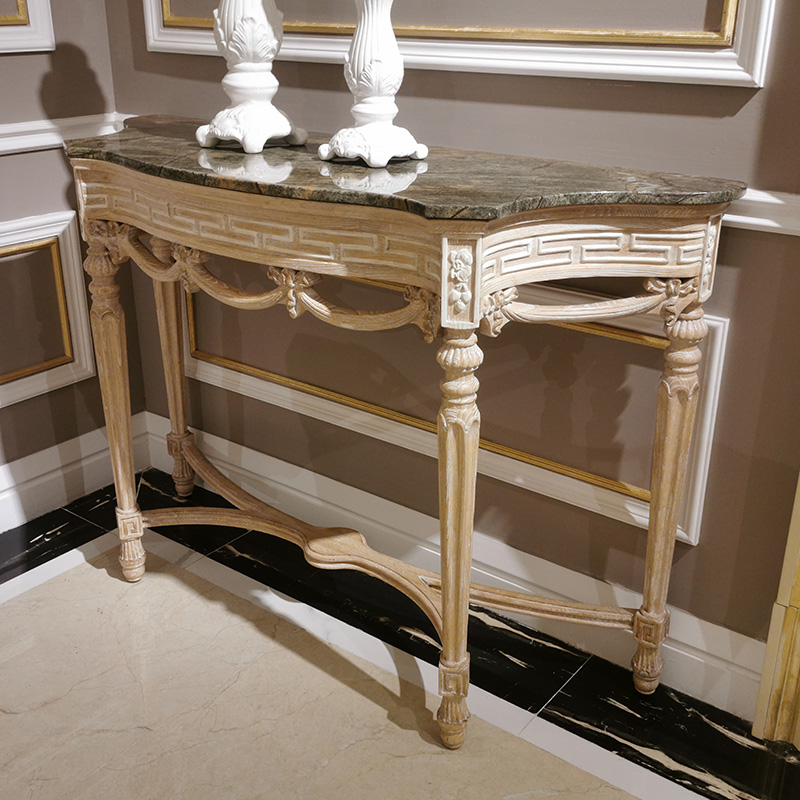 Newly Special Designed Exquisite Console Table with Marble Top