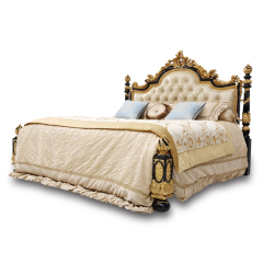 New Leather King Size Royal Bed Headboard Luxury Bed