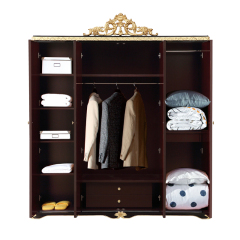 Palace Style Bedroom Set Wardrobe Cabinet Design