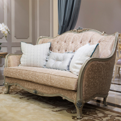 Full House Style Villa Livingroom Furniture Set Classic Style Sofa Set