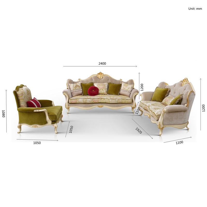 Velvet Couch Sofa Settee Living Room Furniture
