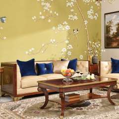 Living room Furniture Villa Luxury European Style Sofa set
