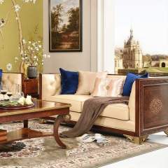 Living room Furniture Villa Luxury European Style Sofa set