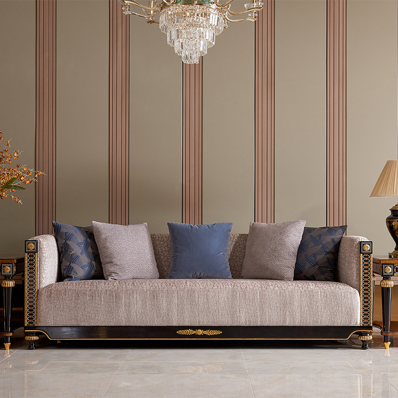 Marier Style 6 Seater Sofa Set for Villa Majlis