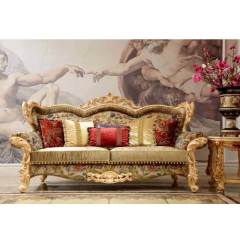 French High End Exquisite Design Living Room Furniture Sofa Sets