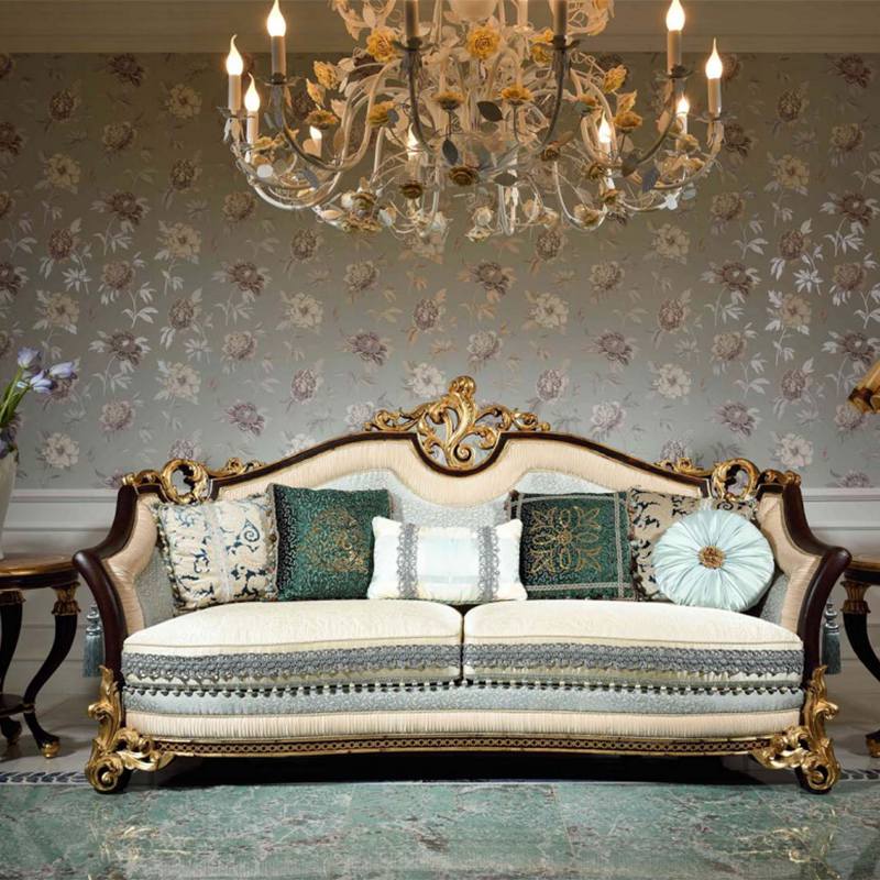 Exquisite and Classic Royal Design Living Room Furnitures Sofa Sets
