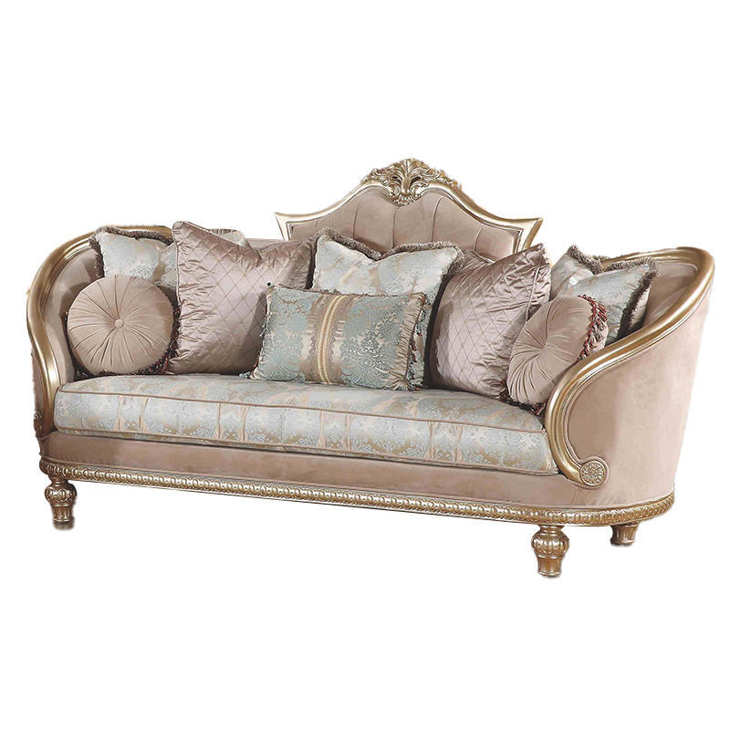 Antique Luxury Classic European Furniture Living Room Sofa Set
