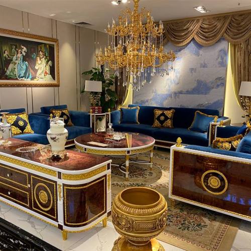 High End Spanish Furniture Upholstered Sofa