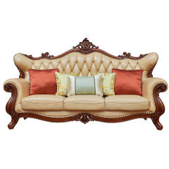 Furniture Manufacturer Leather Comfy Sofa For Sale
