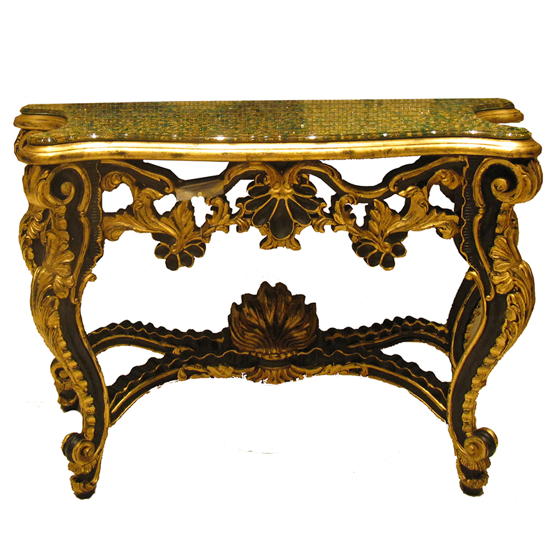 Luxury and Royal Style Console Table for Living Room