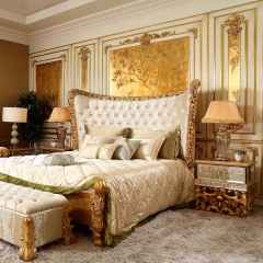 Luxury royal simple bed room furniture wooden bed designs bedroom furniture