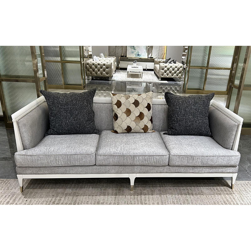 Metal Leg Sofa and Coffee Table Set