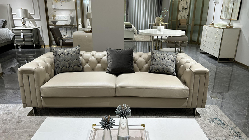 Stylish Sofa and Coffee Table Ensemble