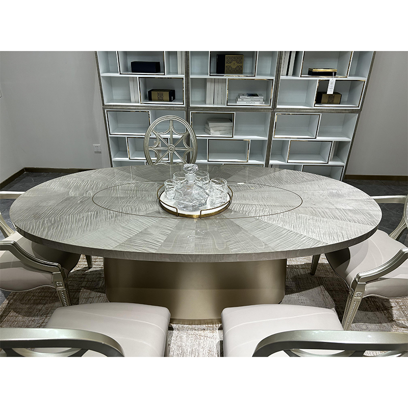 Elegant American designed dining tables, chairs and sideboards