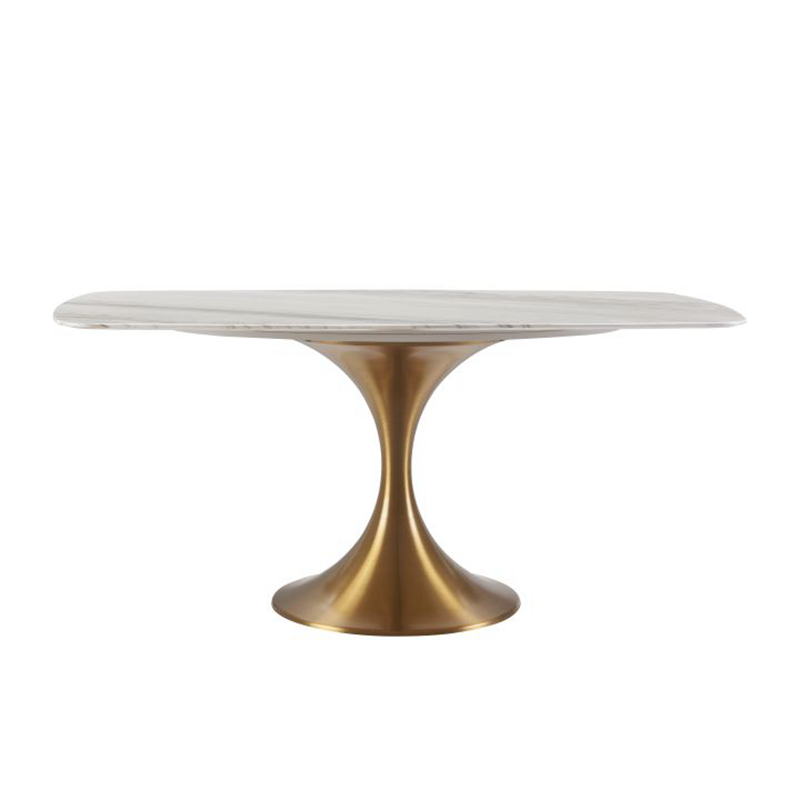 Circular Metal Leg Dining Tables