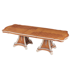 Exquisite Classic Design Solid Wood Dining Table: Elevate Your Dining Experience