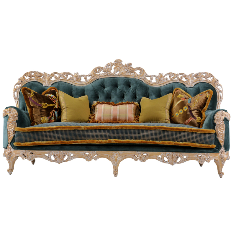 Elegant Classical Sofa: Luxurious Comfort for Timeless Living Spaces
