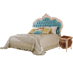 Regal Classic Design Bedroom Bed: Timeless Luxury for Your Sleeping Sanctuary