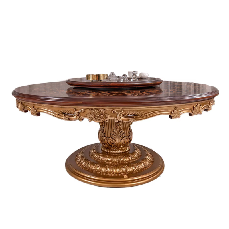 Elegant American-Style Round Dining Table