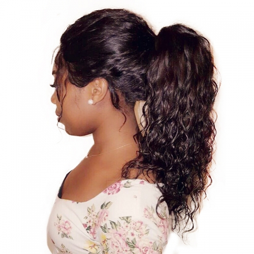 Loose Wave 360 Lace Frontal Wigs For Black Women Pre Plucked Brazilian Human Remy Hair Bleached Knots 10-24 Inch