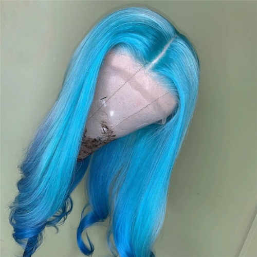 Ombre Human Hair Lace Wigs, Colored wig, Ombre Hair Full Lace Wigs