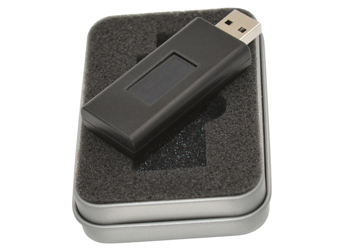 Black USB Disk GPS Signal Jammer Mini GPS Blocking Device with LED Display