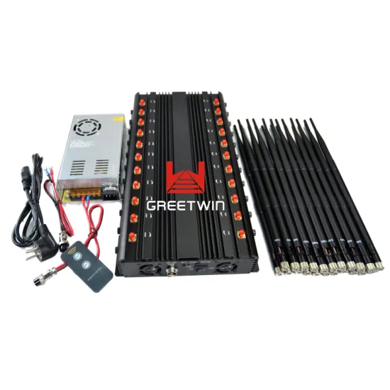 22 Antennas Wireless Jammer 3.6g 3.8g 2g 3G 4G 5g Wi-Fi GPS Lojack Output Power 42watt Signal Jammer (GW-JA22)