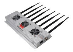 3G 4G WiFi Bluetooth 900MHz 1800MHz 2100MHz Lojack Signal Jammer (GW-JC8)