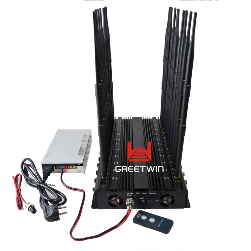 22 Antennas Wireless Jammer 3.6g 3.8g 2g 3G 4G 5g Wi-Fi GPS Lojack Output Power 42watt Signal Jammer (GW-JA22)