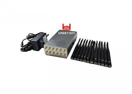 12 Antennas Handheld 2G 3G 4G 5g WiFi2.4G/5.8g Mobile Phone Signal Jammer